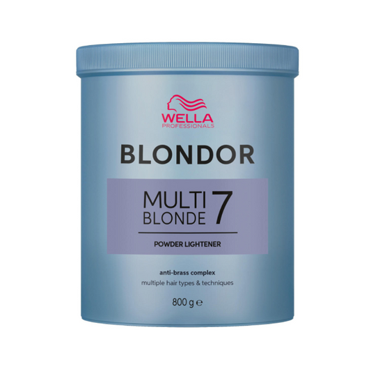 Wella Professionals Blondor Multi-Blonde Powder Lightener 800g – Up to 7 Levels of Lift