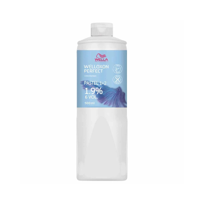 Wella Professionals Welloxon Perfect Pastel 1.9% 6 Vol 1000ml cream developer for professional blonde toning and colour services