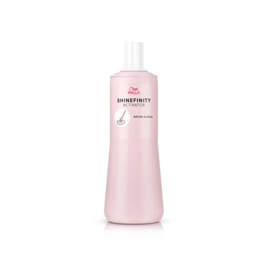 Wella Professionals Shinefinity Brush & Bowl Activator 1000ml 2% developer for Shinefinity Zero Lift Glaze professional hair colour services