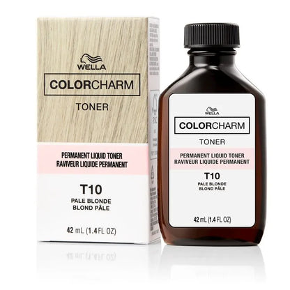 Wella Color Charm Permanent Liquid Hair Toner 42ml – Professional Blonde Neutraliser for Salons & Experienced Users (UK & Ireland)
