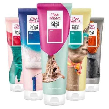 Wella Professionals Color Fresh Mask 150ml – Temporary Hair Color Depositing Mask for Shine, Hydration & Vibrant Tone Refresh