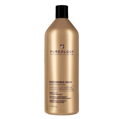 Pureology Nanoworks Gold Shampoo 1000ml 1 Litre salon size