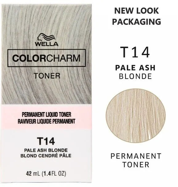 Wella Color Charm Permanent Liquid Hair Toner 42ml – Professional Blonde Neutraliser for Salons & Experienced Users (UK & Ireland)